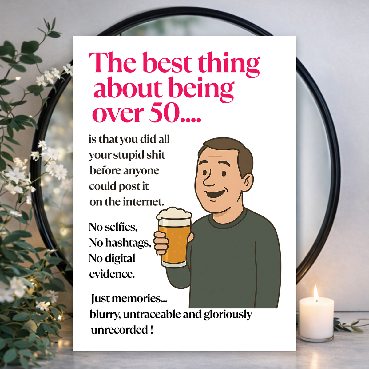 Funny Birthday Card - 023