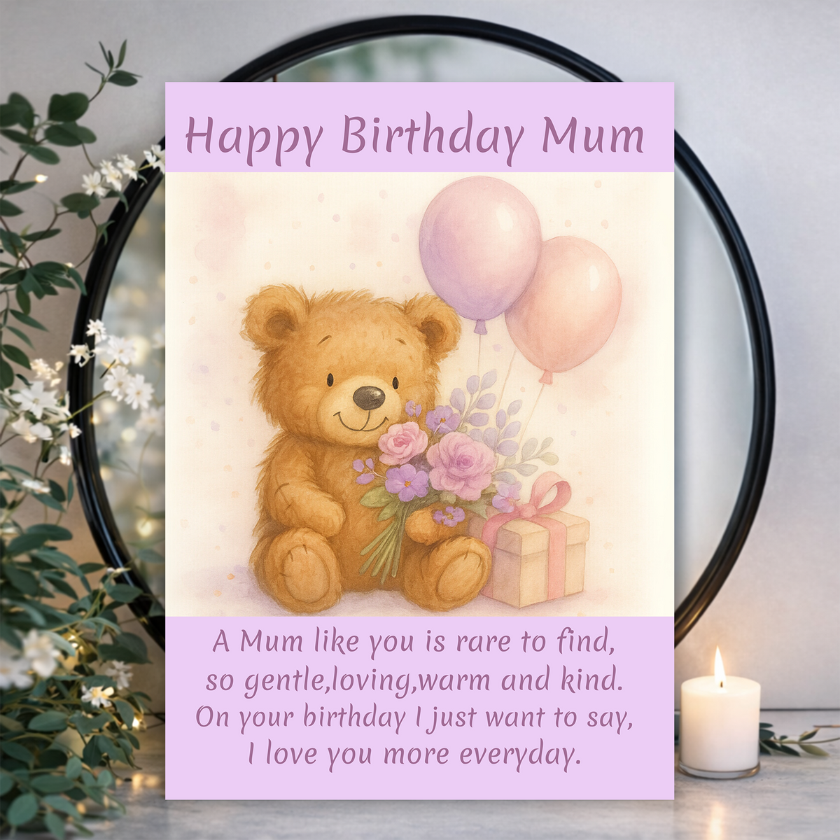 Sweet Birthday Card - 038
