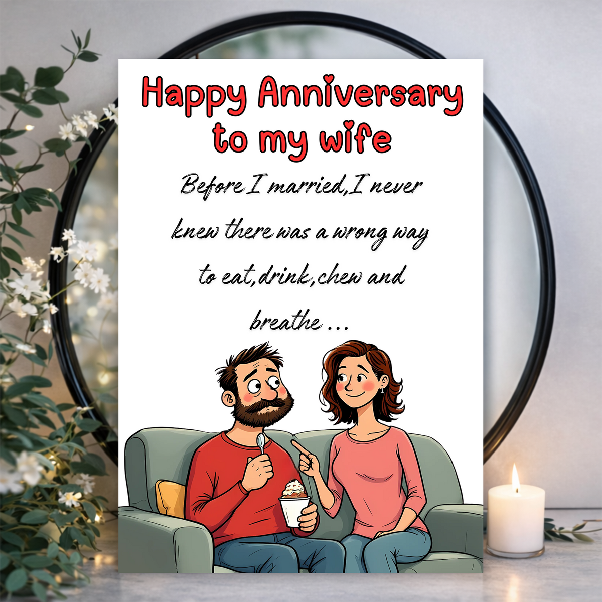 Funny Anniversary Card - 064
