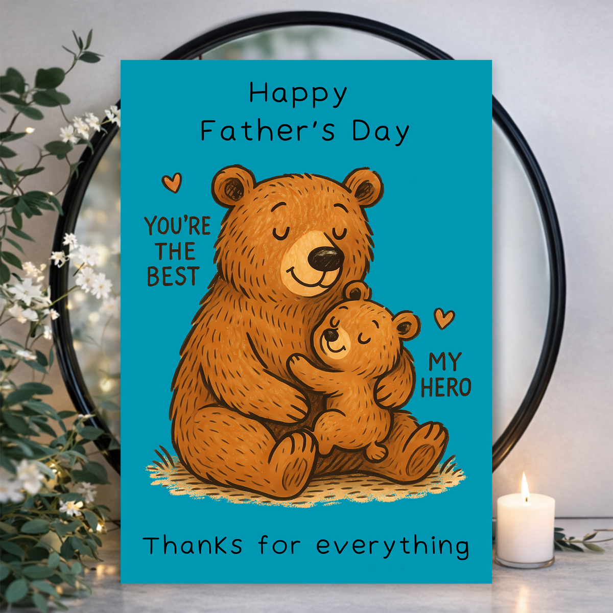 Sweet Father's Day Card - 071