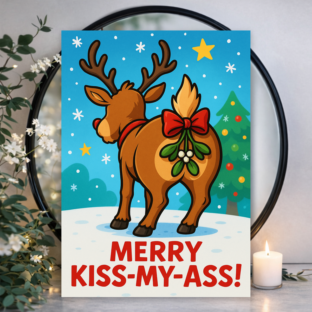 Funny Christmas Card - 087