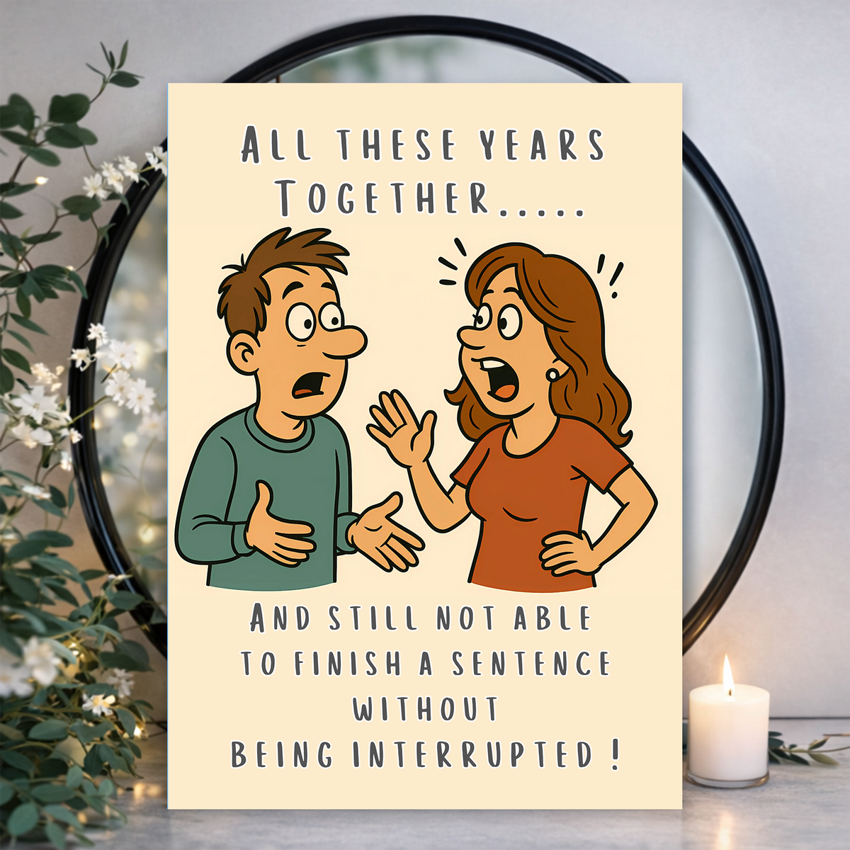 Funny Anniversary Card - 007