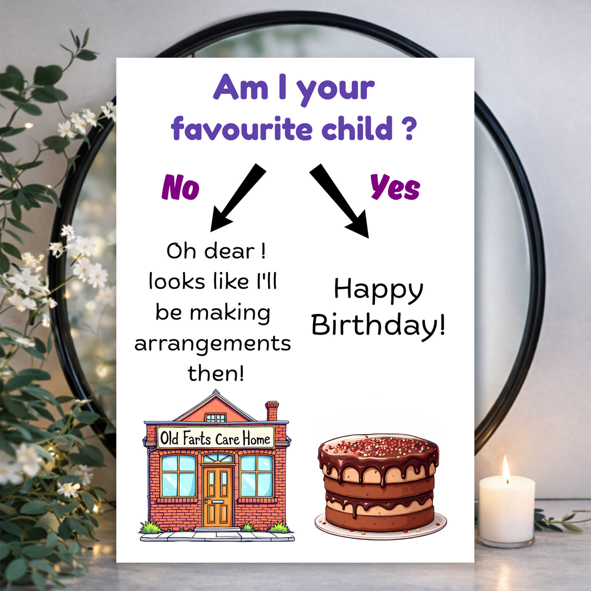 Funny Birthday Card - 009