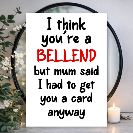 Funny Birthday Card - 039