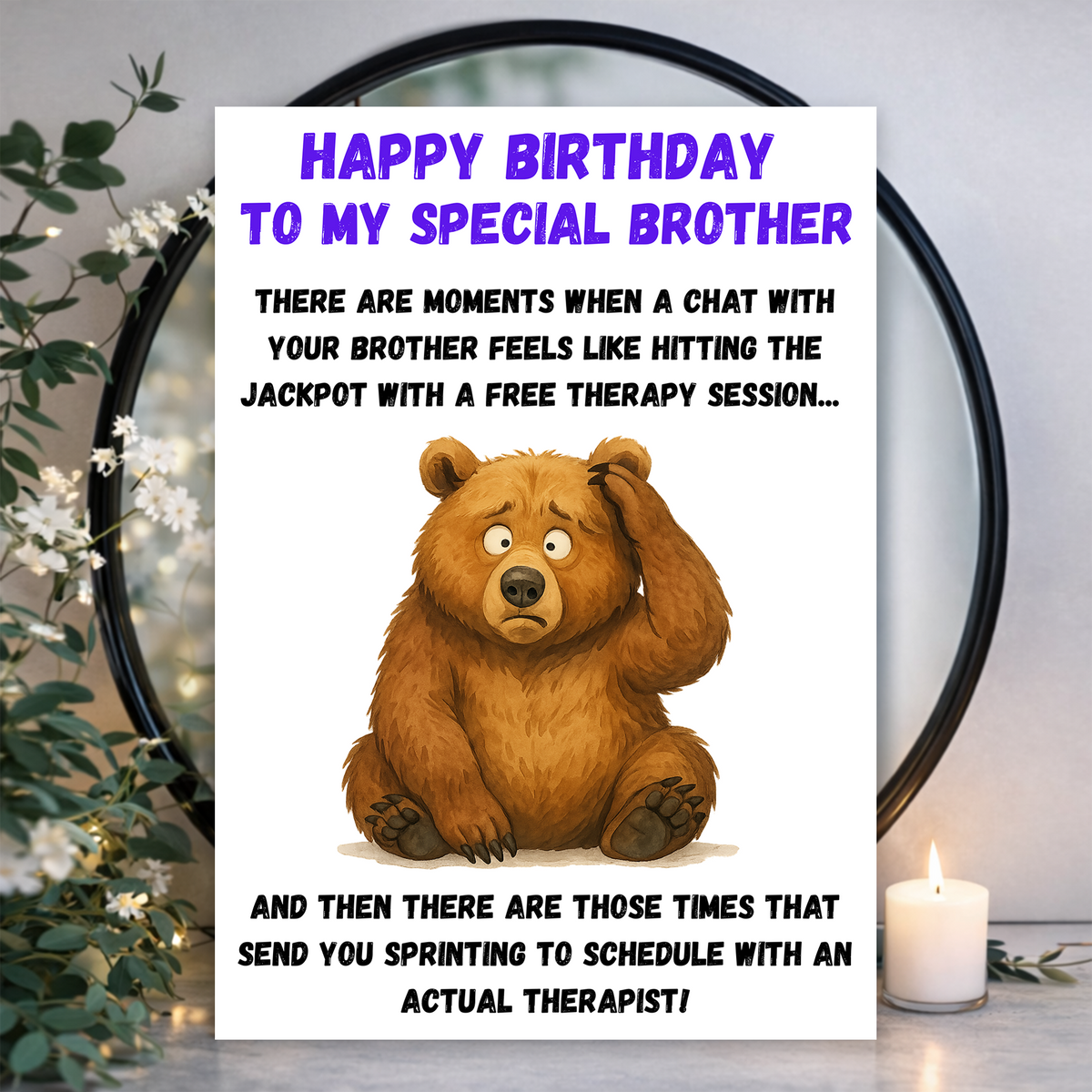 Funny Birthday Card - 040