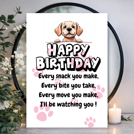 Funny Birthday Card - 043