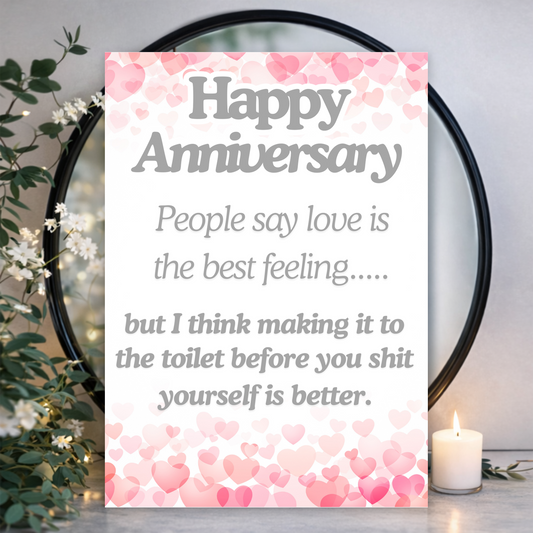 Funny Anniversary Card - 049