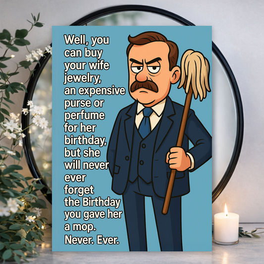 Funny Birthday Card - 057