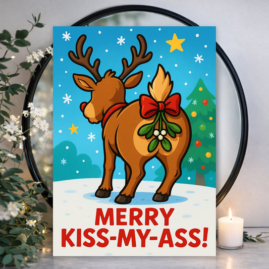 Funny Christmas Card - 087