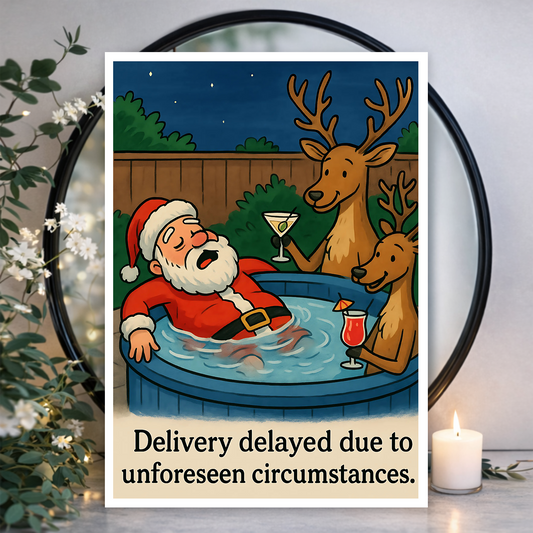 Funny Christmas Card - 090