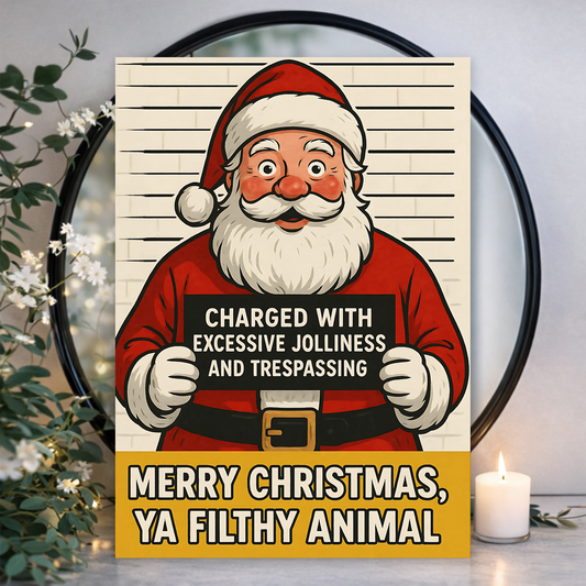 Funny Christmas Card - 091