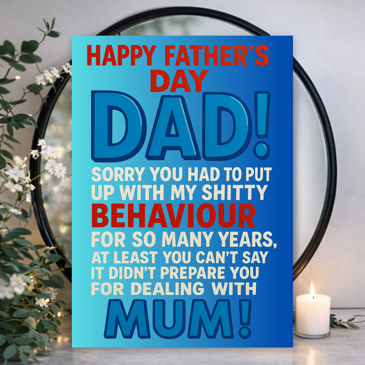 Funny Father's Day Card - 106