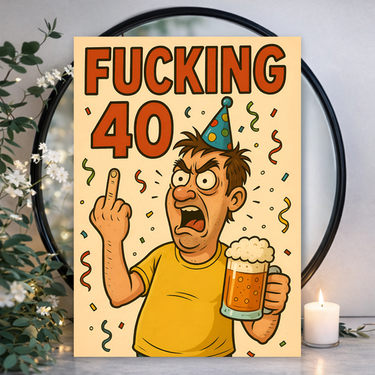 Funny Birthday Card - 107